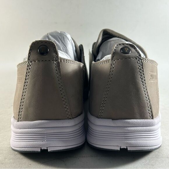 NEW Pandere Bali Women’s Leather Shoes Drawstring Sneakers Gray Nubuck Size 8 - Picture 4 of 8